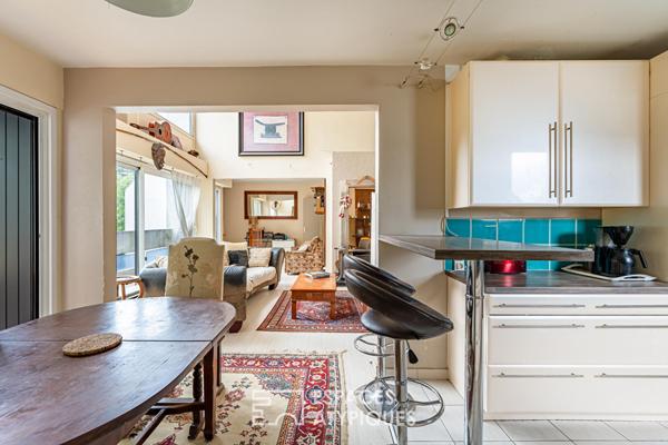 Triplex à rénover, dernier étage avec terrasse et loggia