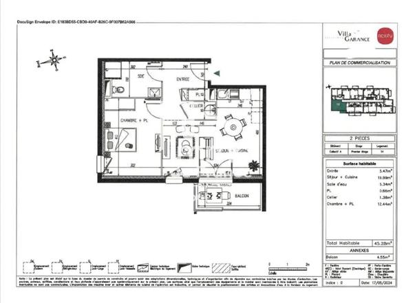 Appartement à louer à Bonchamp-lès-Laval (53960)