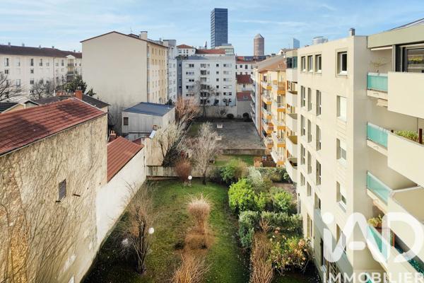 Appartement à vendre 2 pièces 36,62 m² Lyon 3