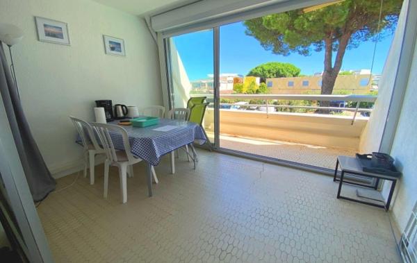 Vente Studio Cabine 1ère ligne + Parking Le grau-du-roi   