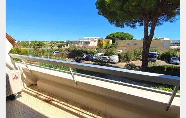 Vente Studio Cabine 1ère ligne + Parking Le grau-du-roi   