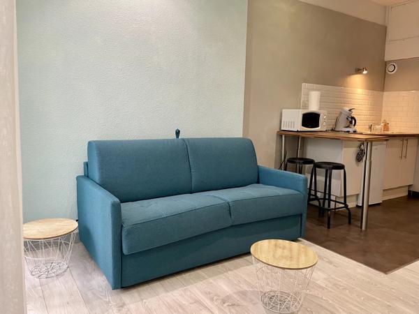 Studio meublé 20m²  centre-ville La Rochelle