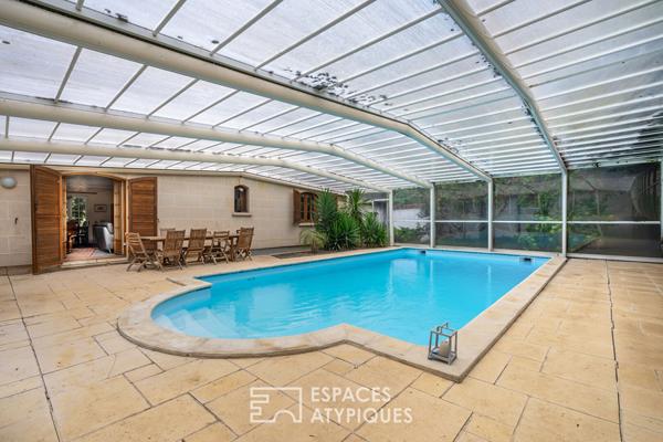 Demeure de charme avec piscine et dépendance