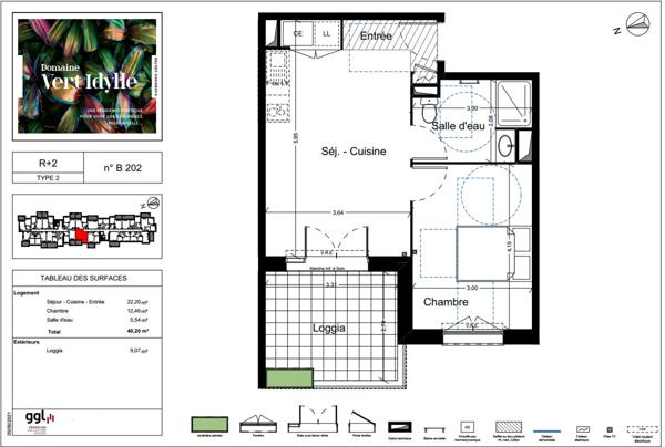NARBONNE. Appartement T1 neuf en rez-de-jardin avec parking !