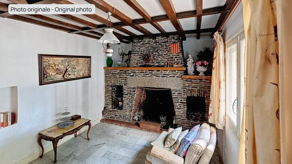 Mas catalan 145 m² - Parcelle 1 270 m² - Fort potentiel - Elne résidentiel