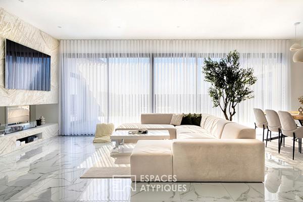 Maison contemporaine aux prestations haut de gamme