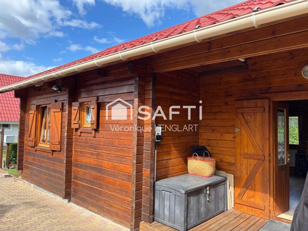 Chalet cosy dans un environnement protégé