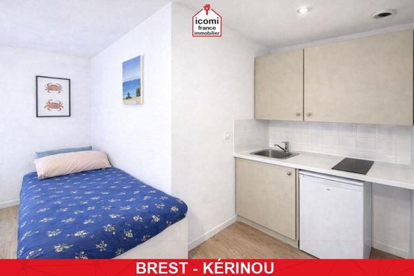 A VENDRE - APPARTEMENT STUDIO- 16M² - FAIBLES CHARGES - DALLE BETON - AUCUNS TRAVAUX - NON LOUE - PROCHE FACULTES