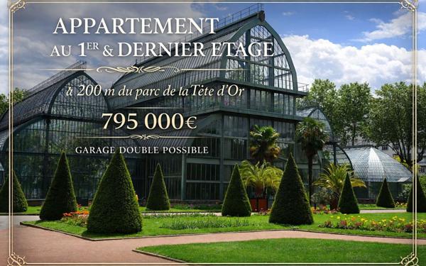 Appartement à vendre    5 pièces • 152,04 m2 Lyon 6