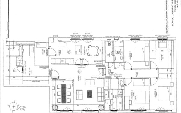 Appartement à vendre    5 pièces • 152,04 m2 Lyon 6