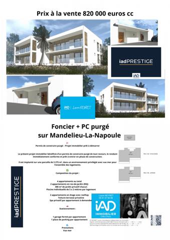 Terrain à vendre 5 275 m² Mandelieu-la-Napoule