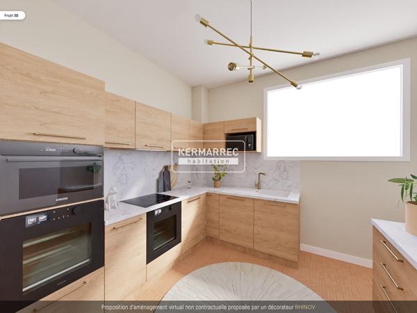 Appartement 3 pièces – 113 m² environ à Rennes (ref : 38770)