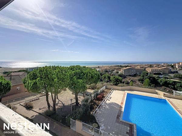 Appartement 35 m² avec vue mer et parking privatif