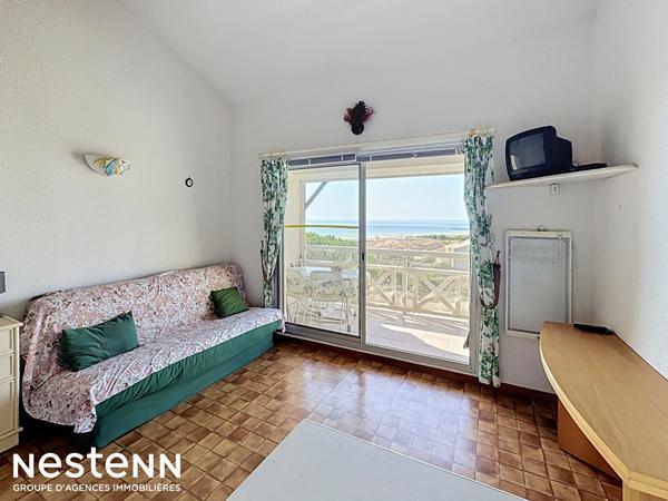 Appartement 35 m² avec vue mer et parking privatif