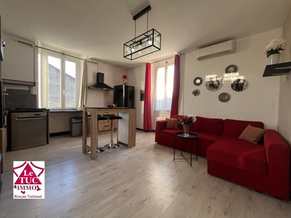 Appartement T2 meublé à louer 40 m²  Bagnols-sur-Cèze (30200)