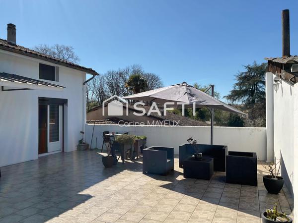 Maison rénovée + 285 m² de dépendances – Idéal artisan/projet pro – Fronton