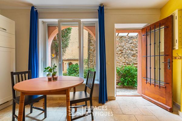 Maison de village et son aperçu mer