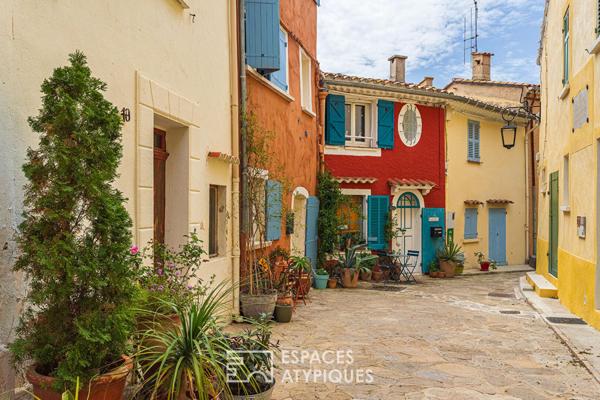 Maison de village et son aperçu mer