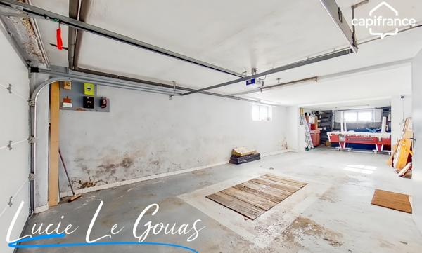 Maison individuelle de 186m² , 6 chambres, 2 garages, grand jardin.