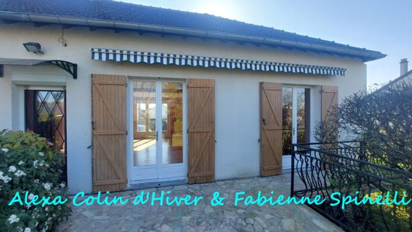 Pavillon PLAIN PIEDS 4 chambres sur sous-sol total à Vailly