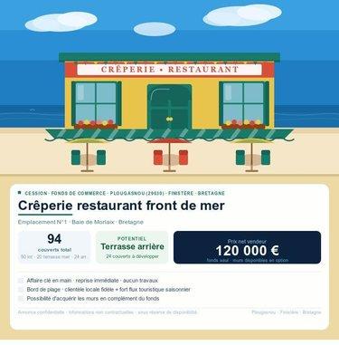 Divers à vendre à Plougasnou dans le Finistère (29630), ref : 29107-2819