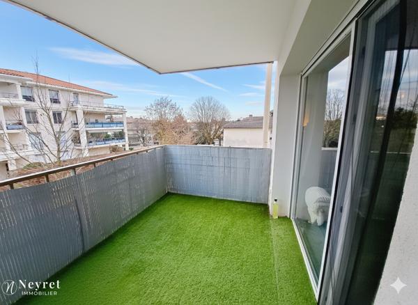 Rare, T2 de 41,69 m² dans une résidence standing avec garage et place de parking en sous sol sécurisée