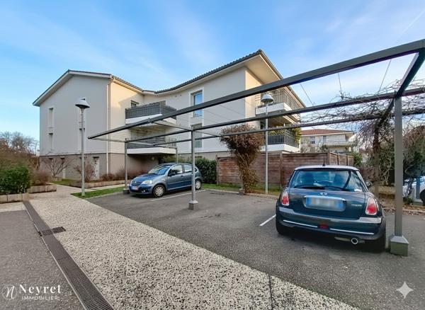 Rare, T2 de 41,69 m² dans une résidence standing avec garage et place de parking en sous sol sécurisée