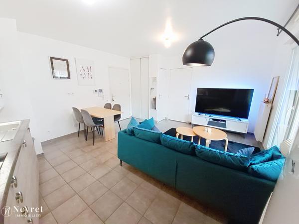 Rare, T2 de 41,69 m² dans une résidence standing avec garage et place de parking en sous sol sécurisée