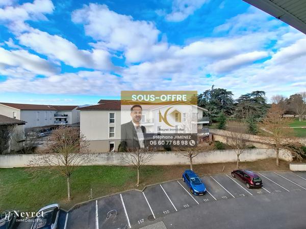 Rare, T2 de 41,69 m² dans une résidence standing avec garage et place de parking en sous sol sécurisée