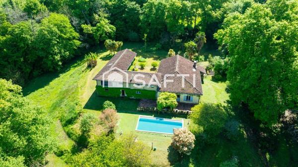 MAISON LANDAISE  AVEC GITE PISCINE TERRAIN 1 Hectare
