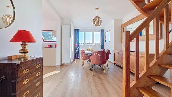 Lumineux duplex 3 chambres 110m2 au sol à Carnac