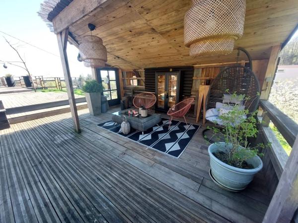 Coup de cœur assuré ! Superbe chalet avec vue imprenable sur la plaine d’Alsace – Guebwiller