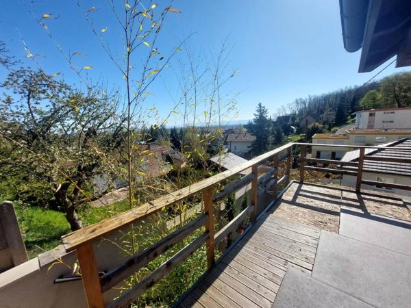 Coup de cœur assuré ! Superbe chalet avec vue imprenable sur la plaine d’Alsace – Guebwiller