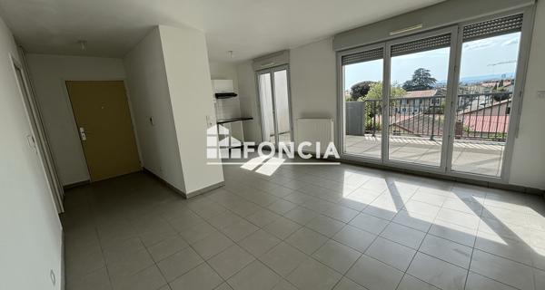 À vendre Appartement 3 pièces 62.8 m² - Décines-charpieu 69150