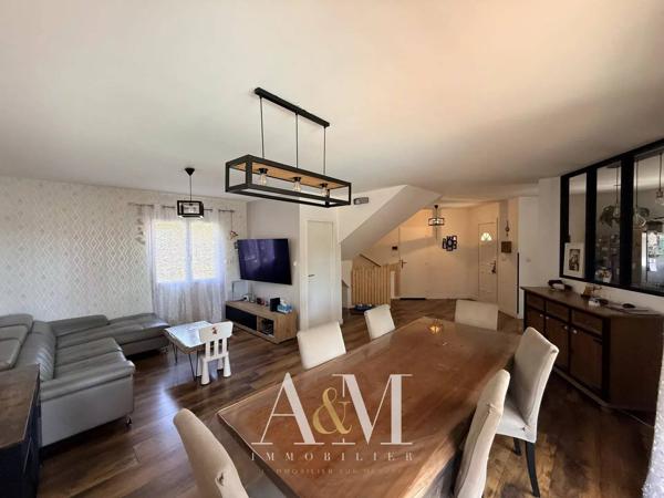 Maison T4 98 m² + garage + piscine /413 m²