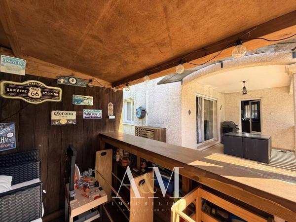 Maison T4 98 m² + garage + piscine /413 m²