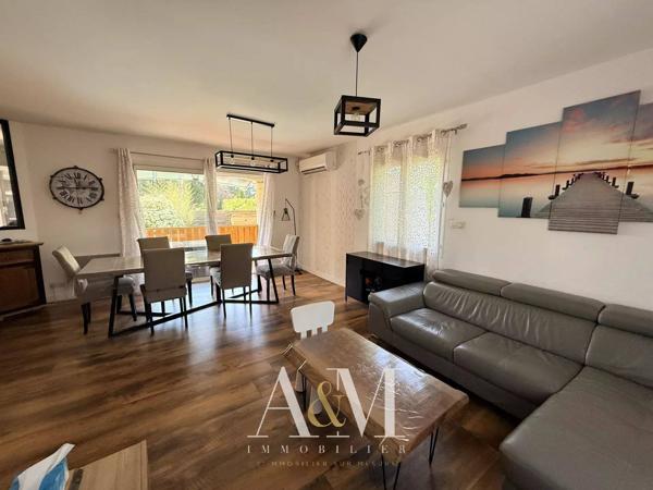 Maison T4 98 m² + garage + piscine /413 m²