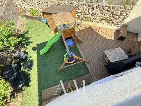 Maison T4 98 m² + garage + piscine /413 m²