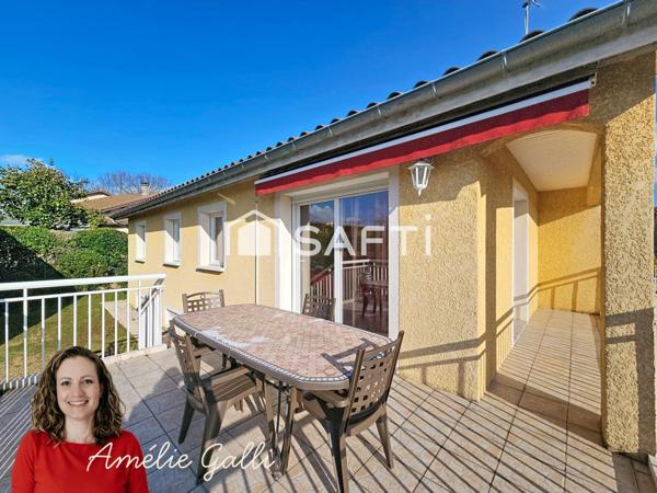 Maison de plain-pied au calme – beaux volumes