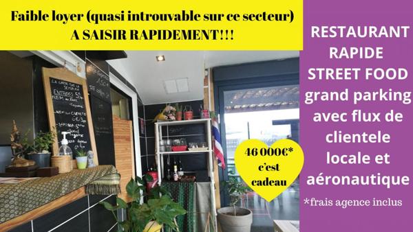 FONDS DE COMMERCE - RESTAURATION RAPIDE - CORNEBARRIEU