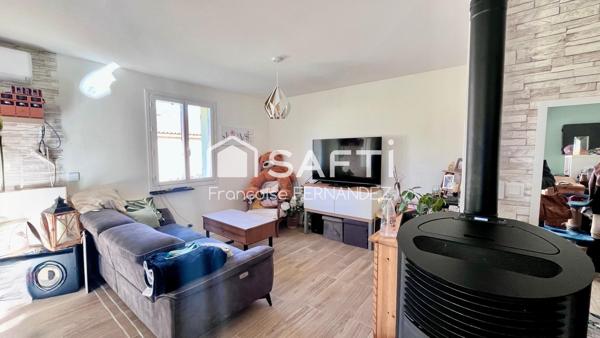 Villa 60 m² avec terrain de 1200 et dépendance de 50 m²