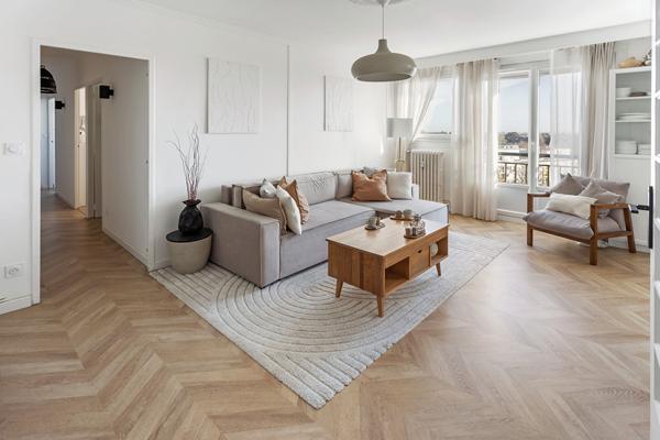 Appartement coup de coeur à Nantes t4 de 65.90 m2 en dernier étage .,  
Nantes 44100