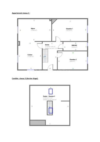 Duplex de 68,87 m²