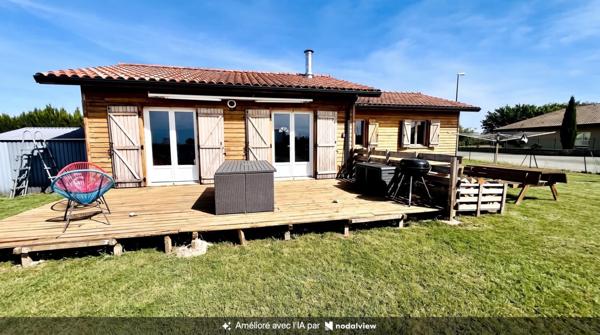 Maison bois de plain pied, 4 pièce(s) 93 m2