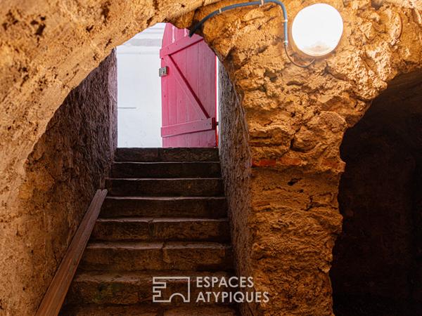 Charmant rez-de-jardin avec vue sur la Loire