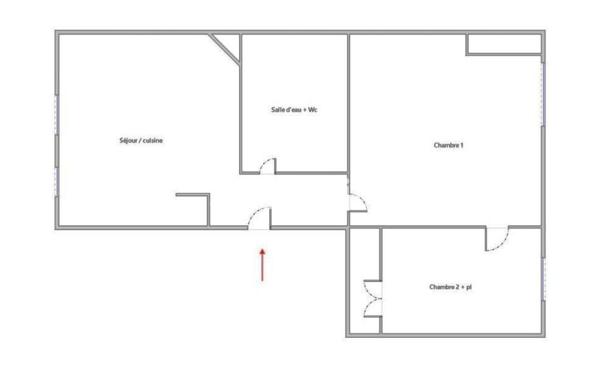 Appartement
         3 pièces
        - 44 m² 380 000 € *