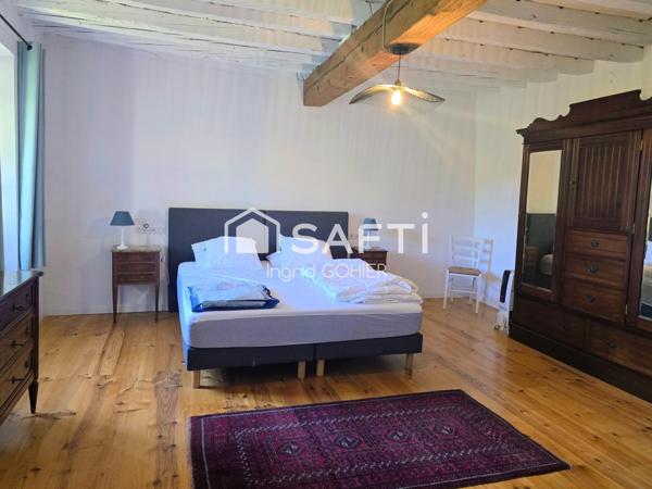 Propriété de caractère avec gîte, piscine et bois – Proche Mirepoix