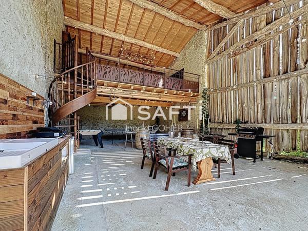 Propriété de caractère avec gîte, piscine et bois – Proche Mirepoix