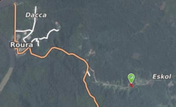 Terrain 1,5 ha à vendre sur ROURA (97311)