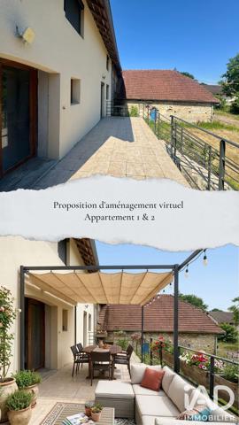 Maison à vendre 8 pièces 237,89 m² Nevy-lès-Dole